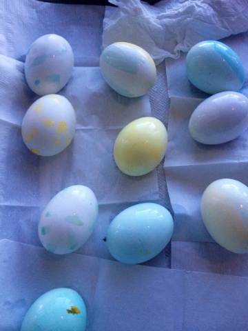 easter egg dying