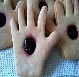 stigmata easter cookies