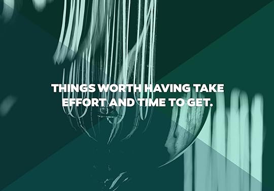 Consistency and effort