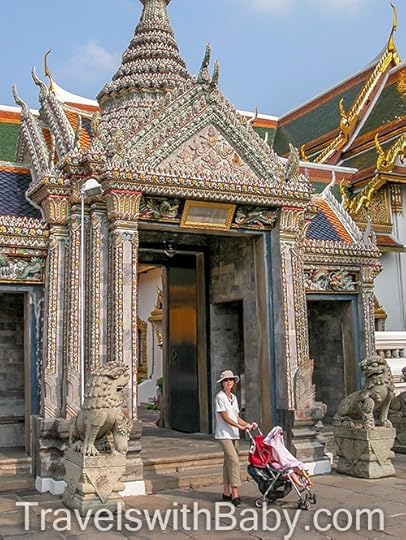 Binder clips? Very helpful for Travel with a baby in Bangkok.