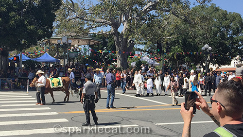 procession for the Blessing of the Animals at Olvera Street
