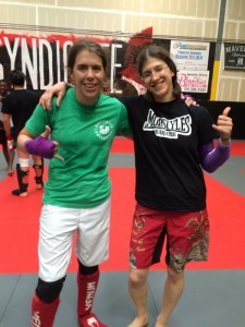 serena and roxy after sparring