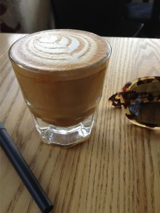 This Blue Bottle cappuccino in San Francisco is just right and gorgeous too!