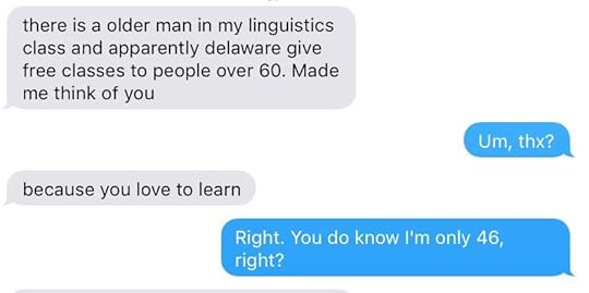 Texts from college kids