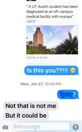 Texts from college kids