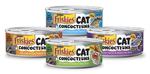Picture of the Friskies Cat Concoctions cat food