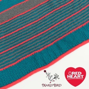 Marly Bird Garter Stitch Shawl KAL Free Pattern