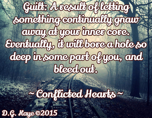 DG quote guilt bleed out CH