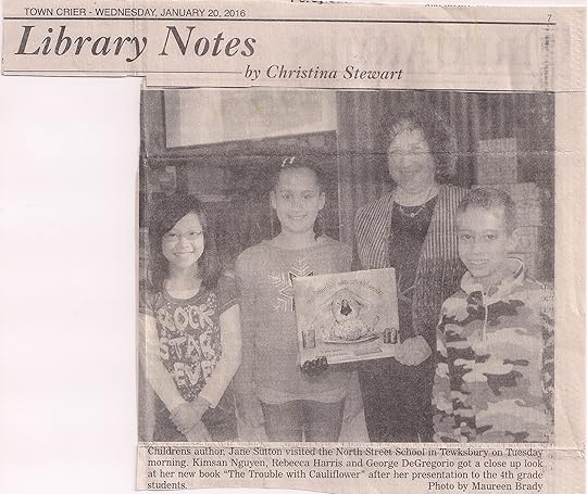 From the Tewksbury Town Crier