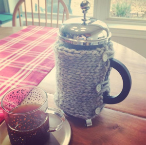 French press sweater