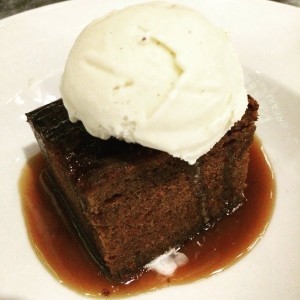A sticky toffee pudding bunbreak for Jolly FOul Play!