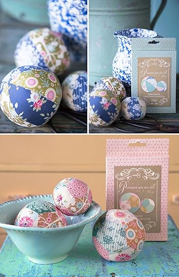 Patchwork-Paper-Piece-Balls