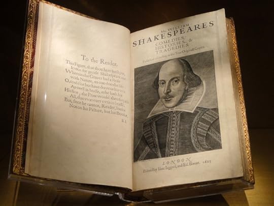 This is a page from Shakespeare's Folio. Its spelling and misspellings are vastly different from ours.