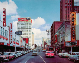 The old Paramount Theatre in downtown Jackson