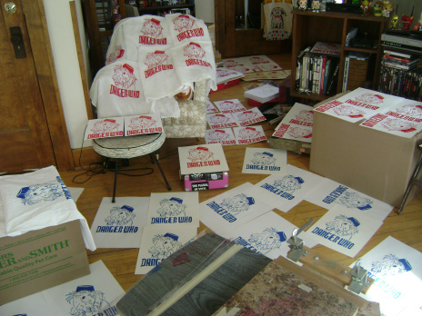 And here's Danger Crumples in red as Matt Smith's 11th Doctor. Putting a fez on Danger was impossible to resist. He also has a bow tie. 