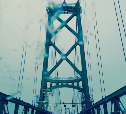 Blurry bridge