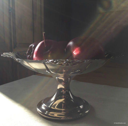 Sunlight on apples