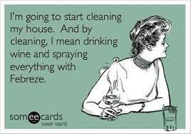 clean and wine