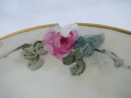TITANIC BROKEN ROSE PLATE