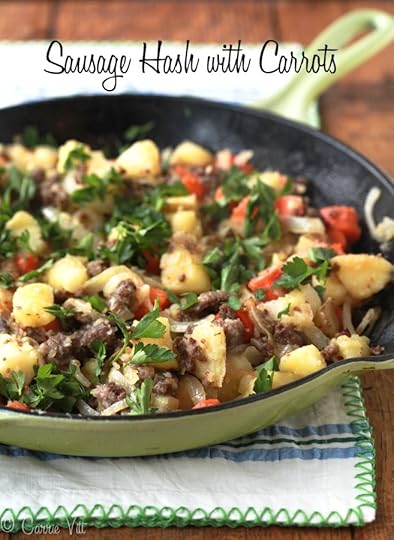 Sausage Hash with Carrots via DeliciouslyOrganic.net #paleo #grainfree #recipe