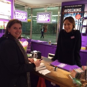 Med Alexandra i Västermalmsgallerian.