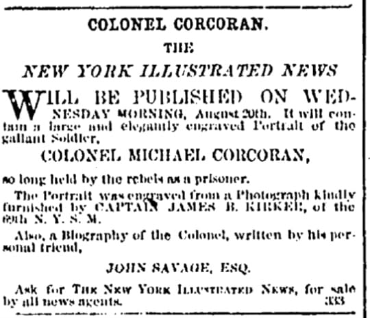 23 August 1862 Corcoran Book