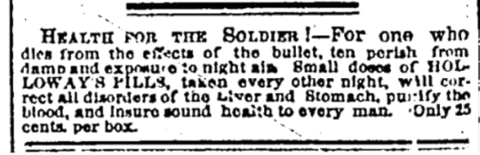 18 July 1863 Loway Pills