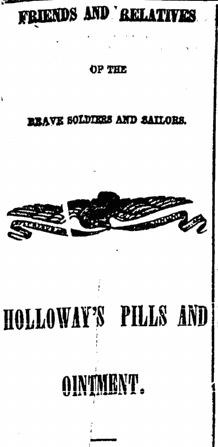 31 October 1863 Holloway Pills