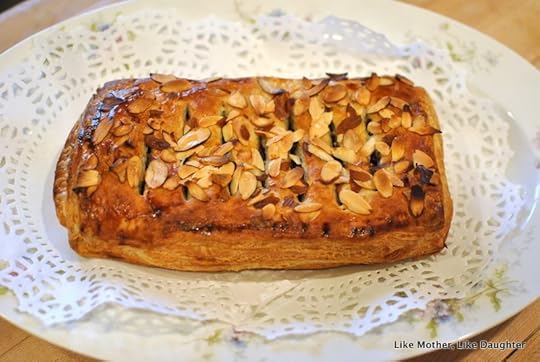 puff pastry with chocolate and almond ~ the method from Like Mother, Like Daughter