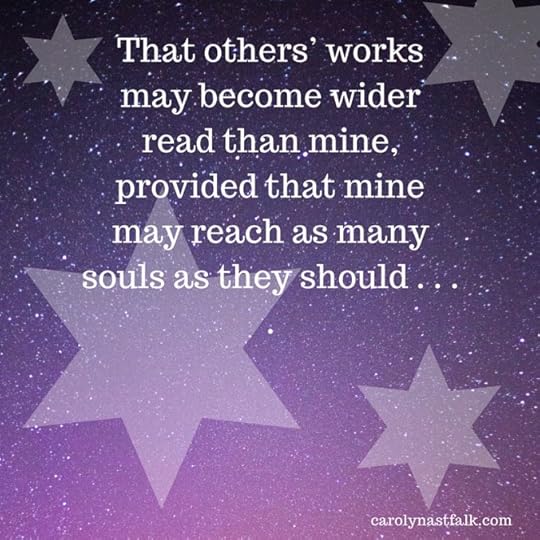 Author Litany of Humility