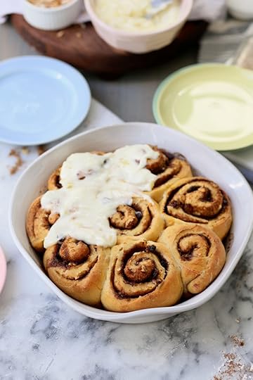 Carrot Cake Cinnamon Rolls