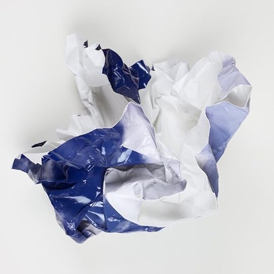 Chris Shepherd, Sky Crumpled, chromogenic print mounted to archival substrate, Edition of 7, 36 x 36 inches, $2600