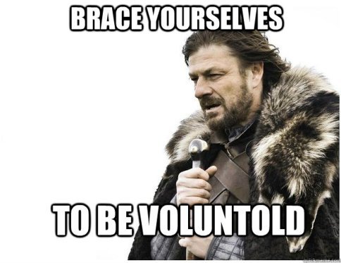 Voluntold