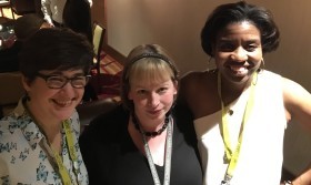 Lesley Wheeler, January O'Neil, and me