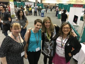 Sherilyn Lee, Maggie Smith, Kelli and me