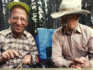 Ricky and Don camping