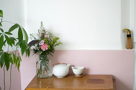 Roze hoekie crop