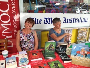 Signing books with the wonderful Dianne Wolfer.