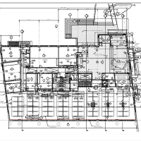 Final permit set floor plan for the upper level. Image courtesy of CBHA.