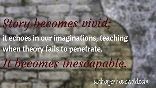 Story becomes vivid;
