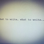 What to Write