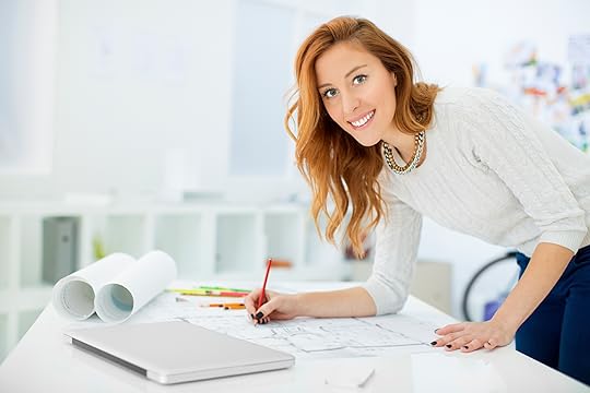 female-architect-at-work