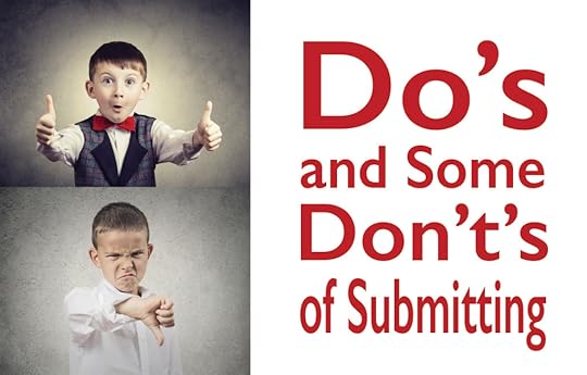 Do's and Don't's for submissions image