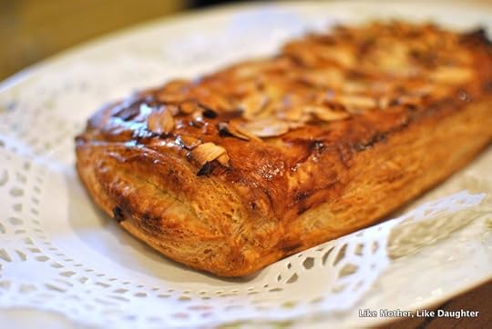 puff pastry with chocolate and almond ~ the method from Like Mother, Like Daughter