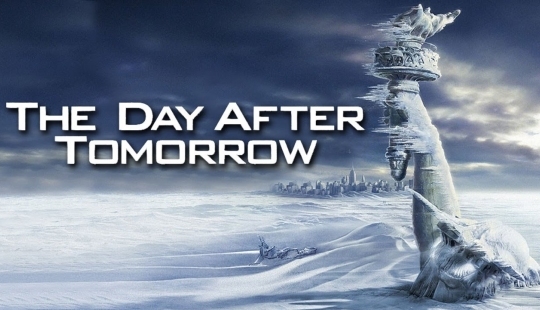 A promotional banner for the film 