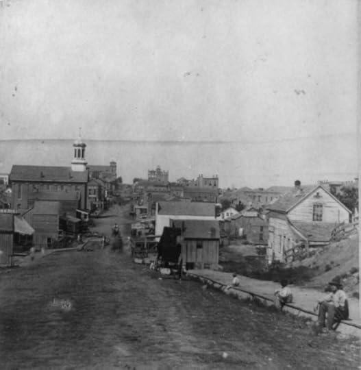 Fifth Street, Leavenworth, Kansas as it appeared in 1867.