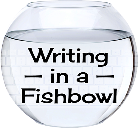 Nifty logo of words in a fishbowl