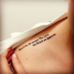 Girls Rib Tattoos