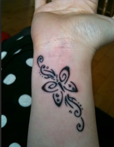 Girls Tattoo On Wrist