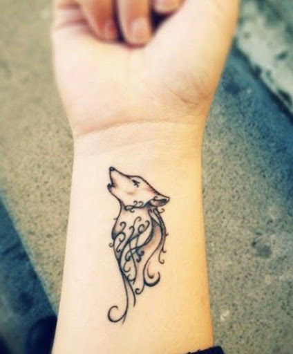Girls Tattoo On Wrist